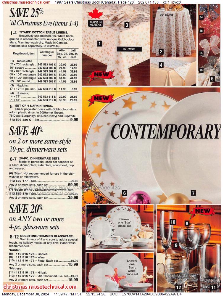 1997 Sears Christmas Book (Canada), Page 420