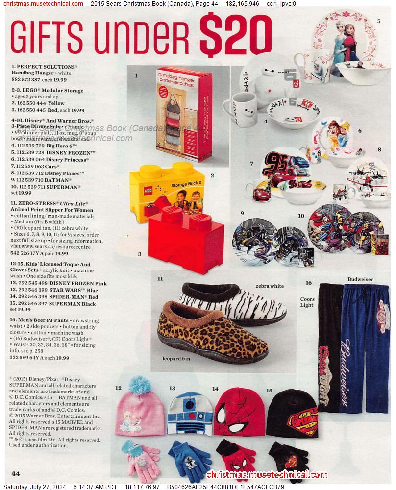2015 Sears Christmas Book (Canada), Page 44