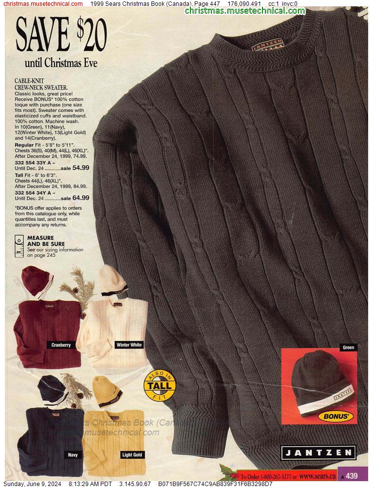 1999 Sears Christmas Book (Canada), Page 447