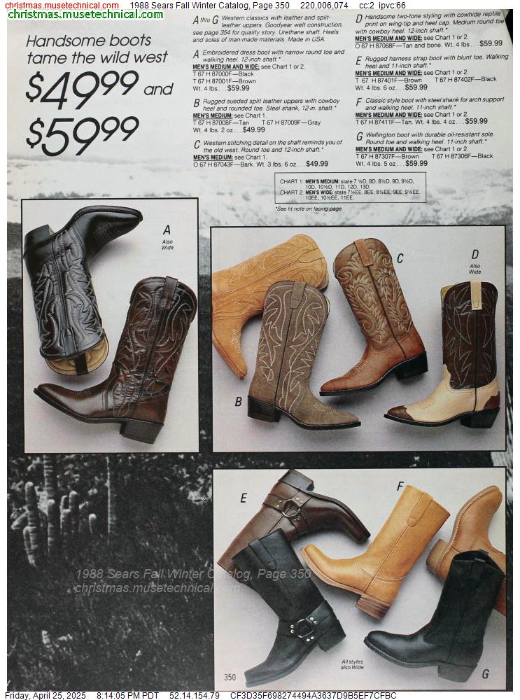 1988 Sears Fall Winter Catalog, Page 350