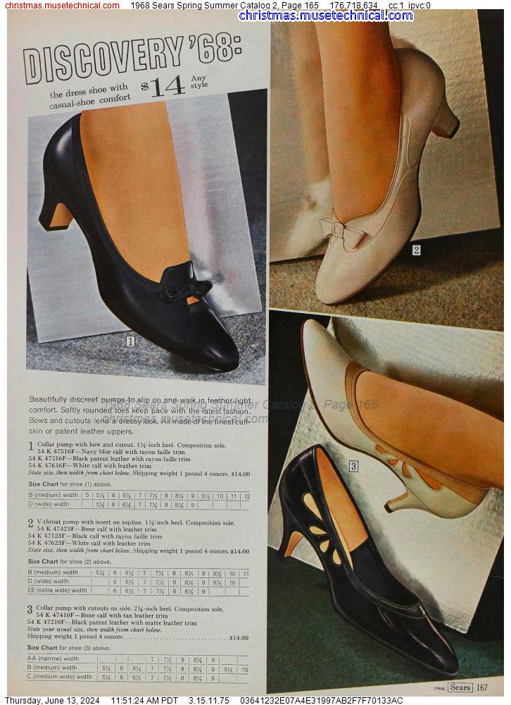 1968 Sears Spring Summer Catalog 2, Page 165
