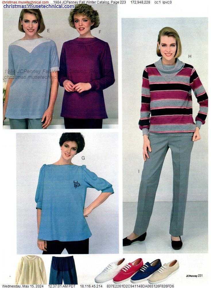 1984 JCPenney Fall Winter Catalog, Page 223