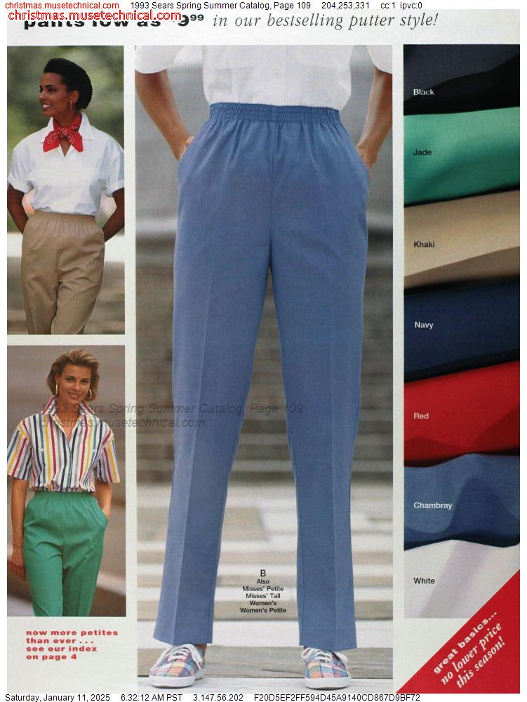 1993 Sears Spring Summer Catalog, Page 109