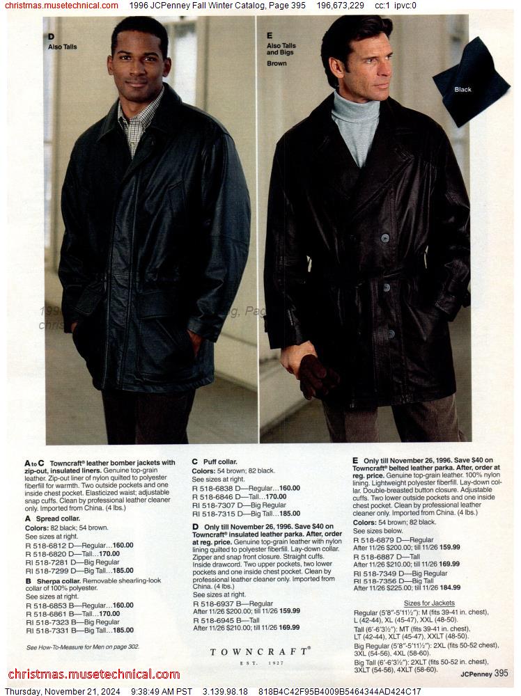 1996 JCPenney Fall Winter Catalog, Page 395