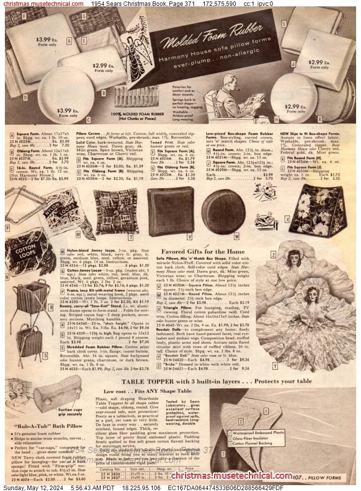 1954 Sears Christmas Book, Page 371