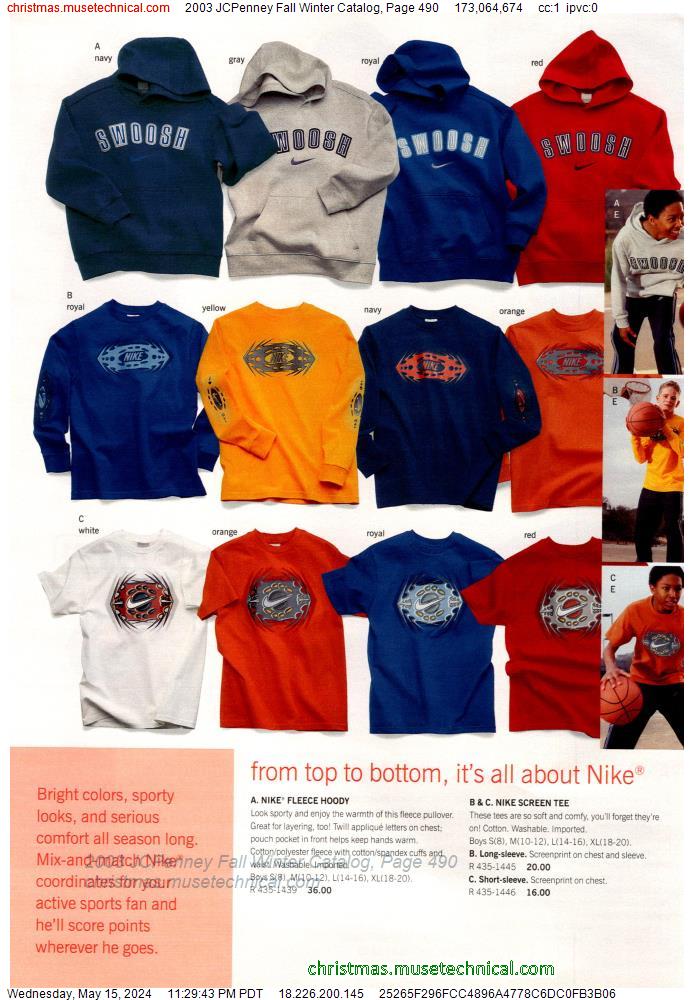 2003 JCPenney Fall Winter Catalog, Page 490