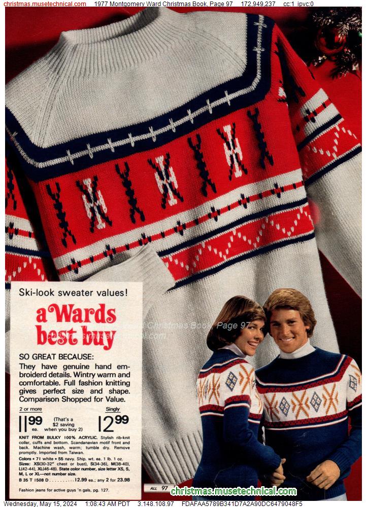 1977 Montgomery Ward Christmas Book, Page 97
