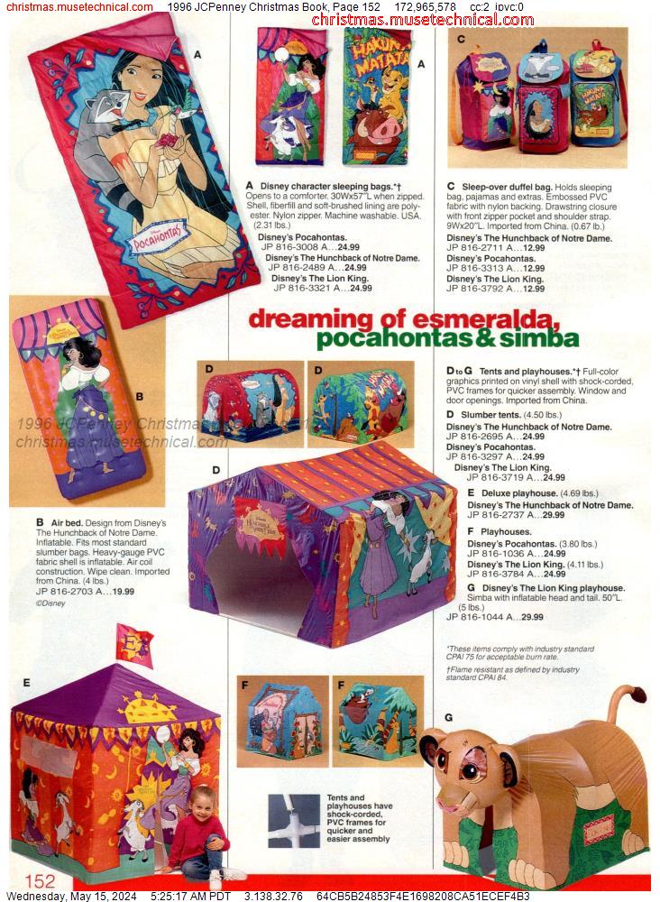 1996 JCPenney Christmas Book, Page 152
