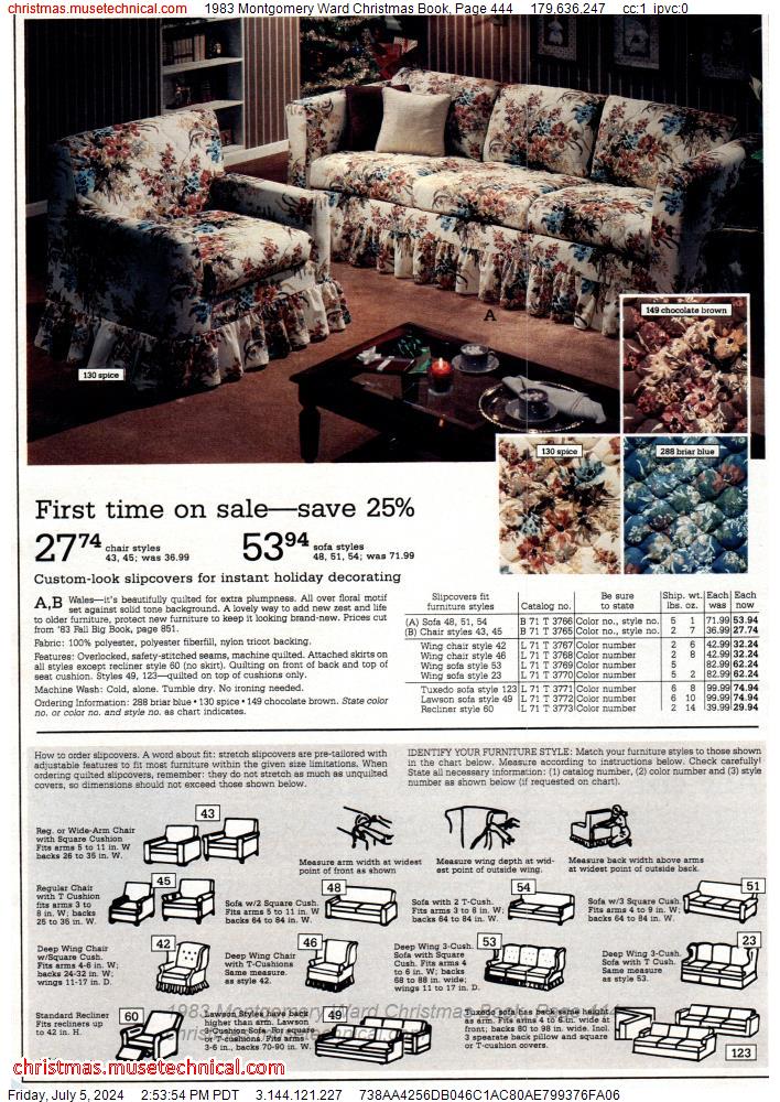 1983 Montgomery Ward Christmas Book, Page 444