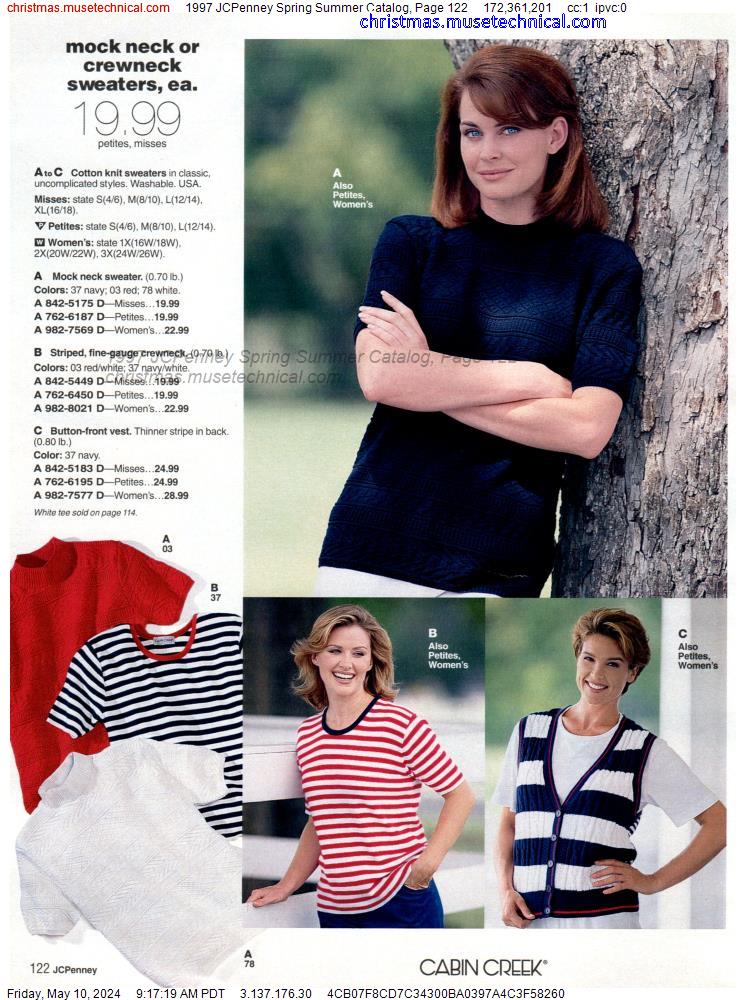 1997 JCPenney Spring Summer Catalog, Page 122