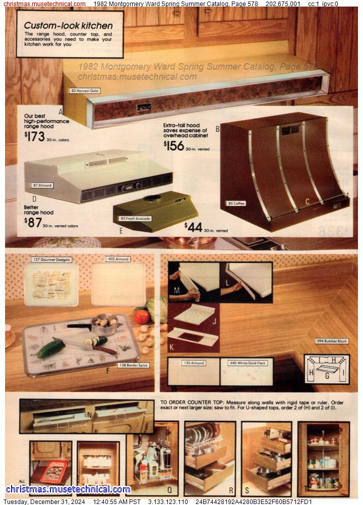 1982 Montgomery Ward Spring Summer Catalog, Page 578