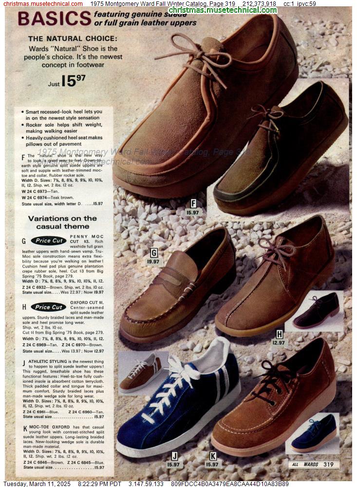 1975 Montgomery Ward Fall Winter Catalog, Page 319