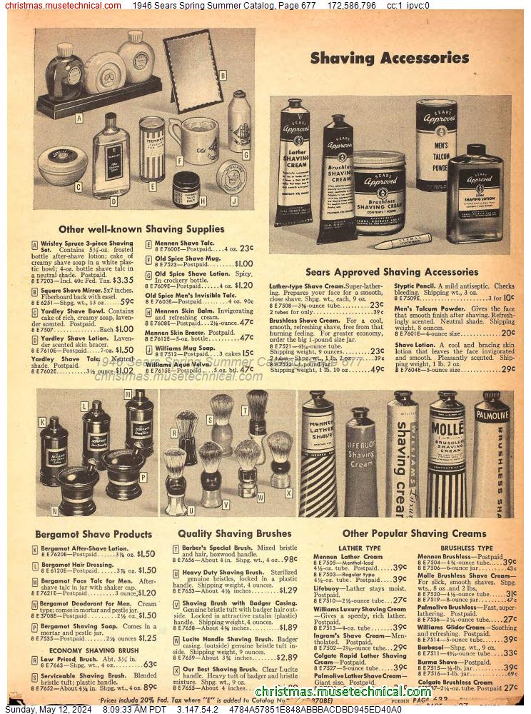 1946 Sears Spring Summer Catalog, Page 677
