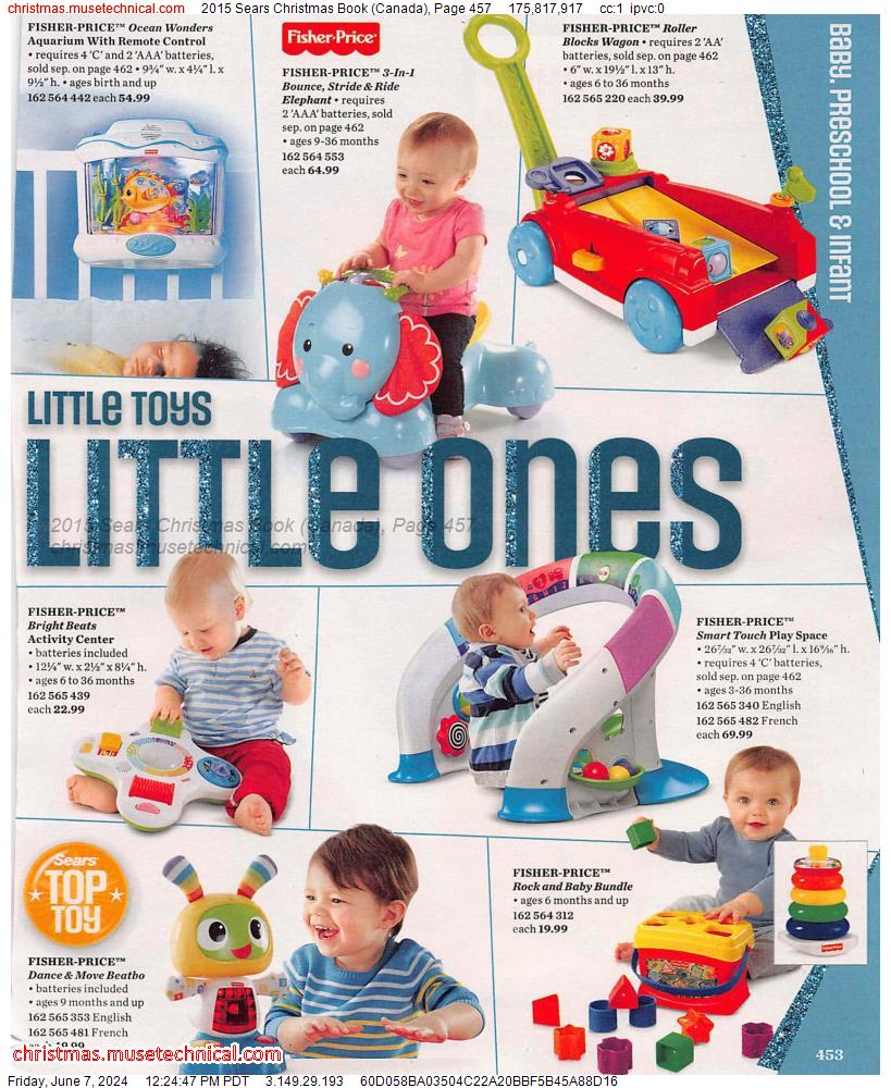 2015 Sears Christmas Book (Canada), Page 457