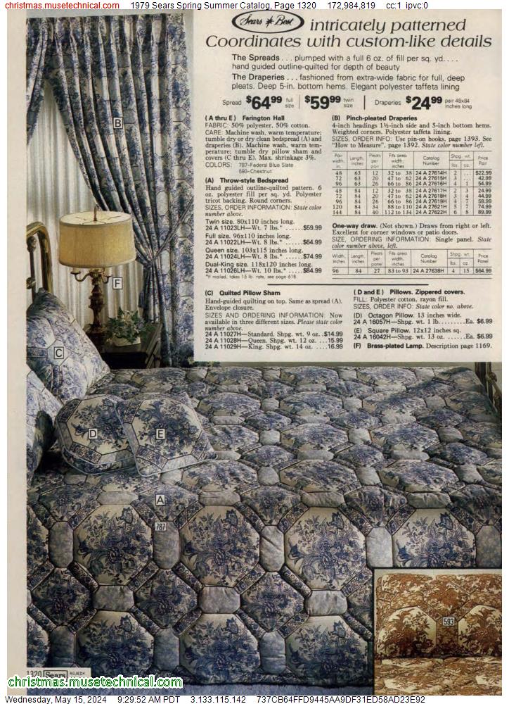 1979 Sears Spring Summer Catalog, Page 1320