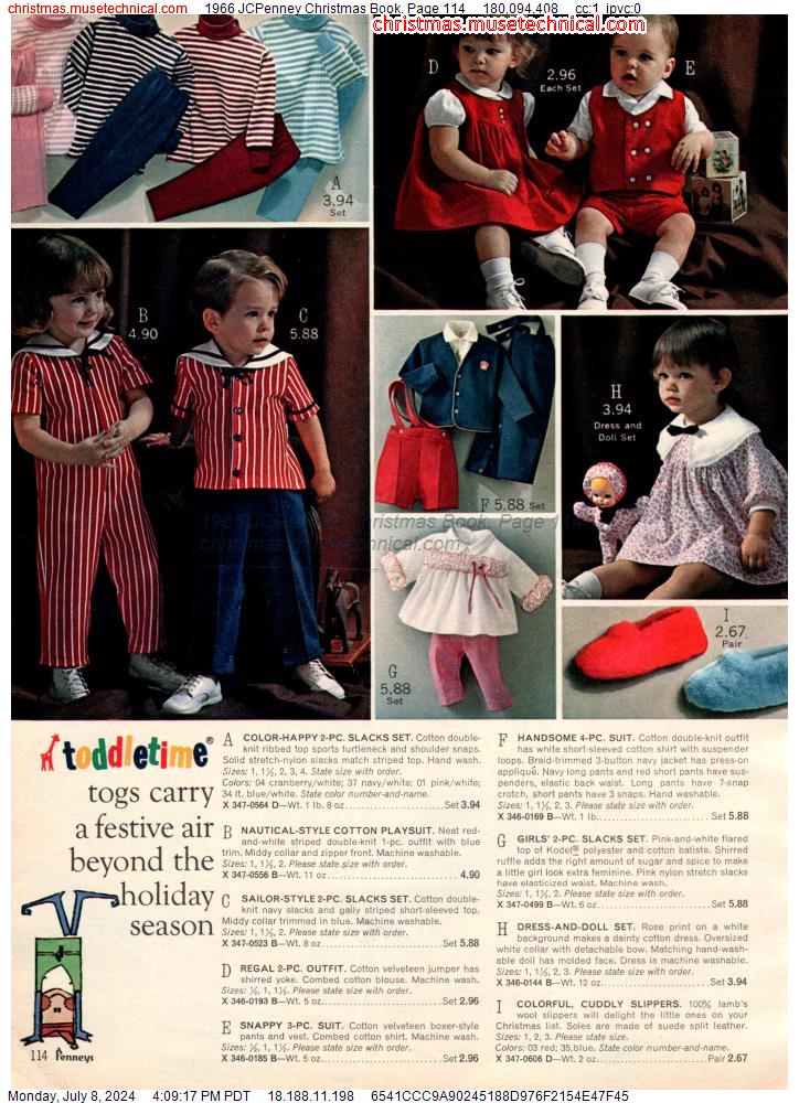1966 JCPenney Christmas Book, Page 114