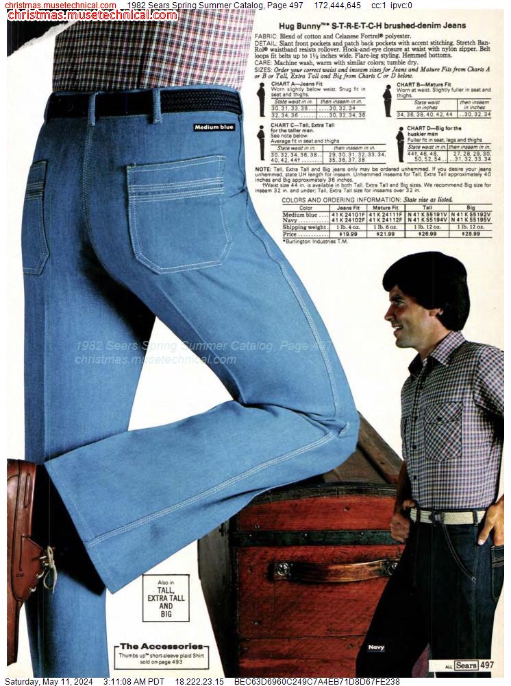1982 Sears Spring Summer Catalog, Page 497