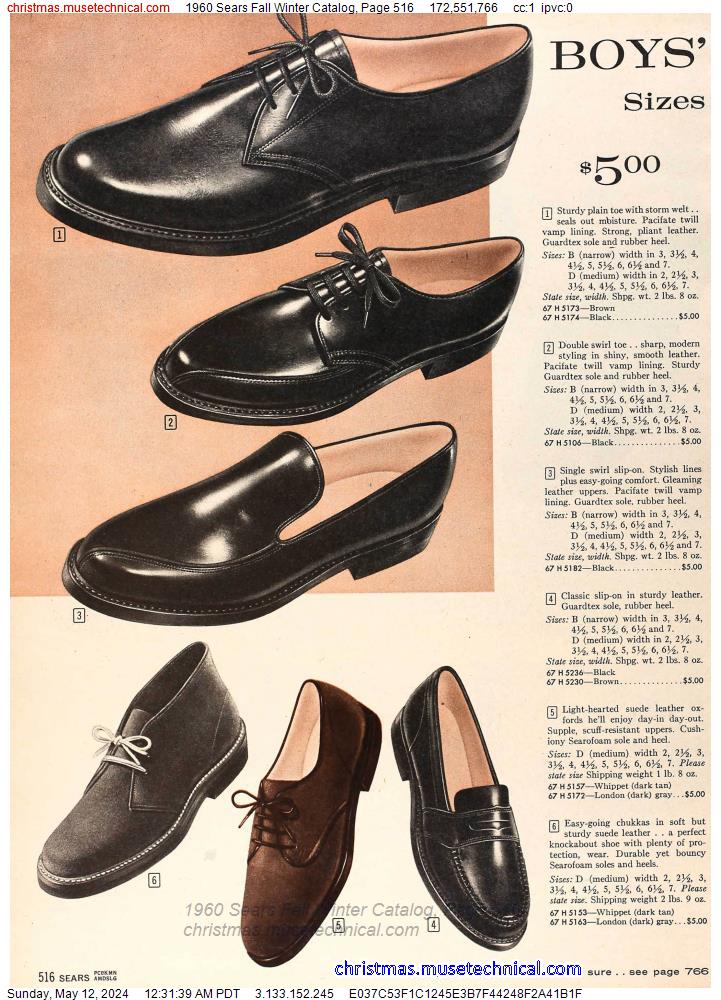 1960 Sears Fall Winter Catalog, Page 516