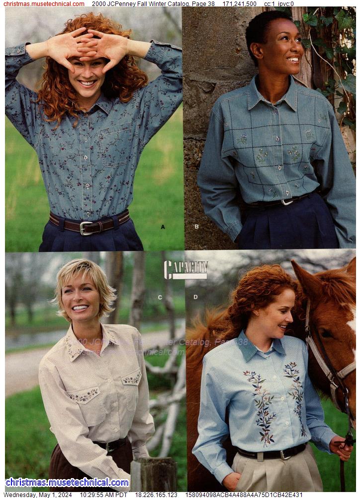 2000 JCPenney Fall Winter Catalog, Page 38