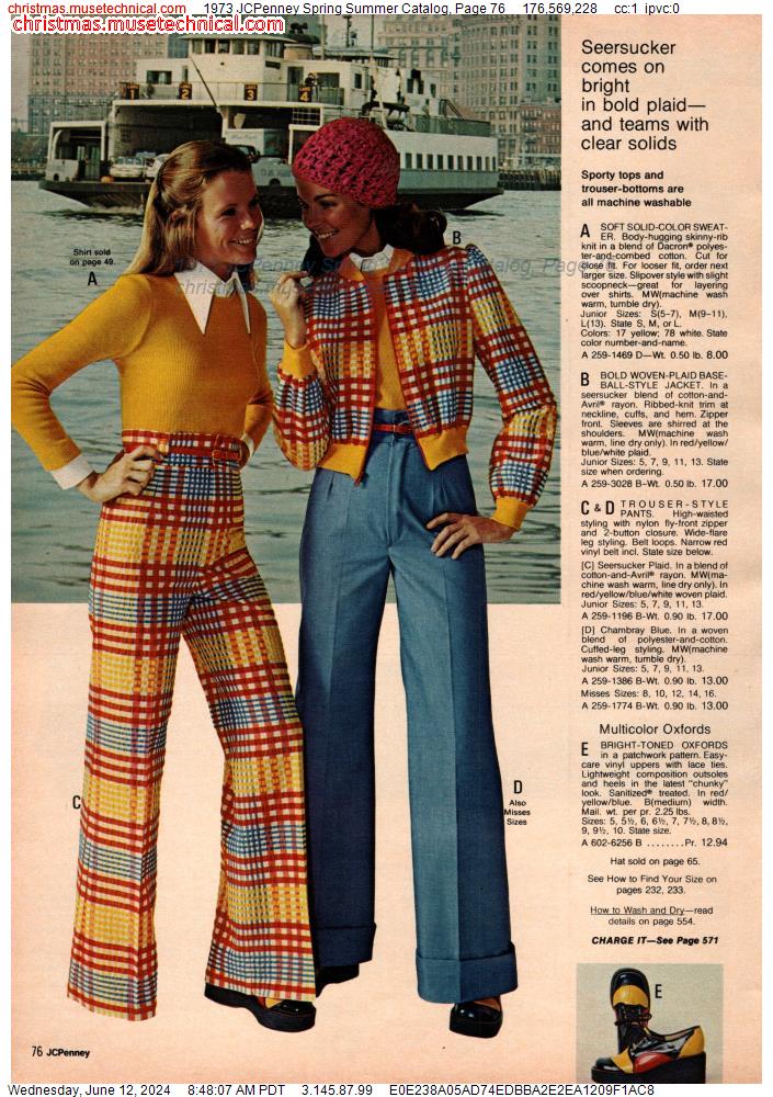 1973 JCPenney Spring Summer Catalog, Page 76