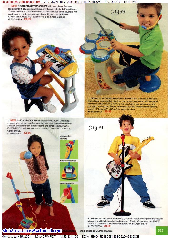 2001 JCPenney Christmas Book, Page 525