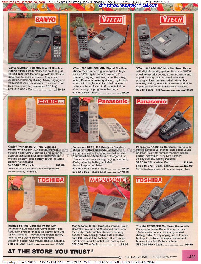 1996 Sears Christmas Book (Canada), Page 435