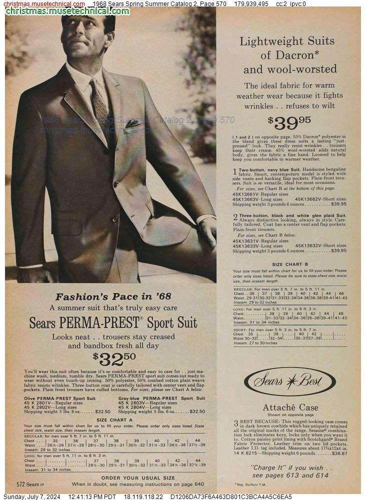 1968 Sears Spring Summer Catalog 2, Page 570