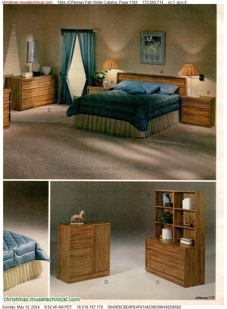 1984 JCPenney Fall Winter Catalog, Page 1183