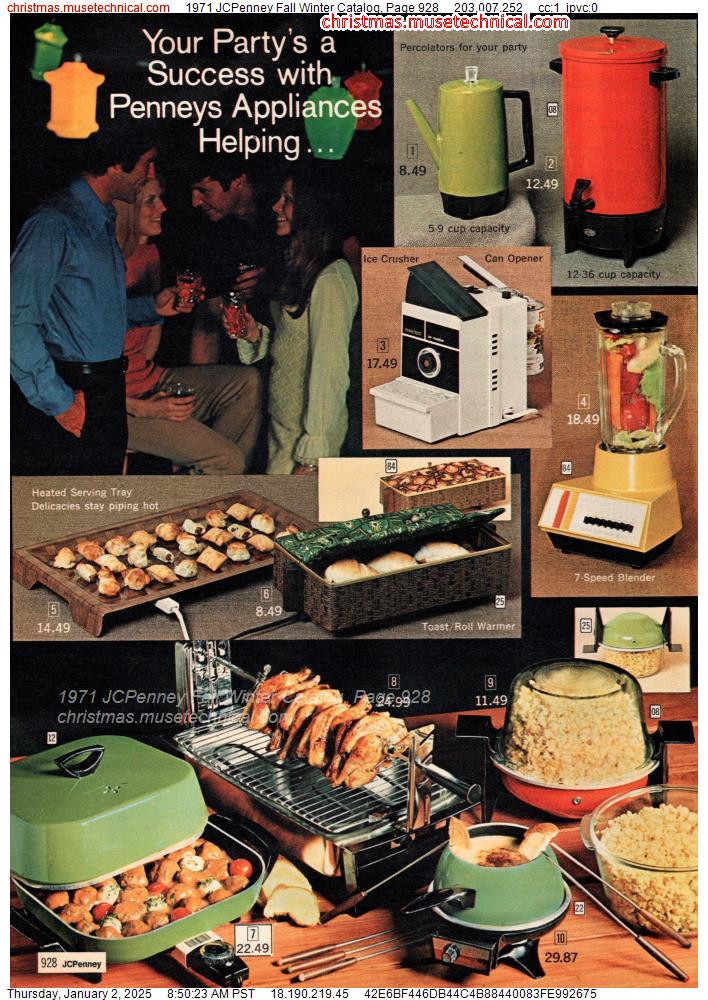 1971 JCPenney Fall Winter Catalog, Page 928