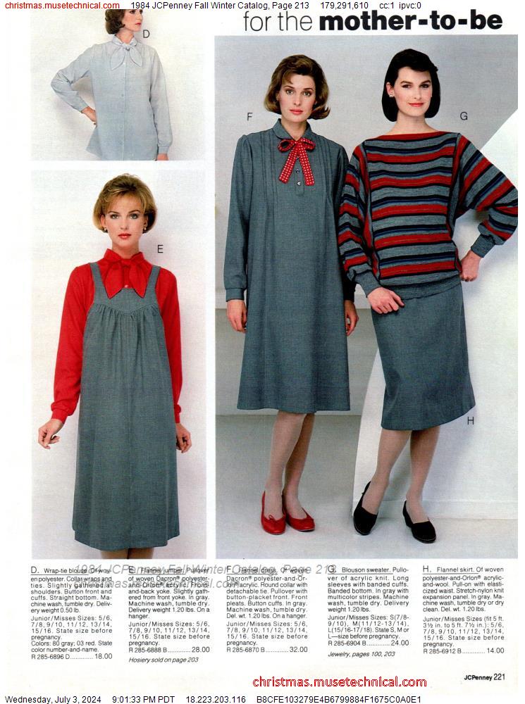 1984 JCPenney Fall Winter Catalog, Page 213