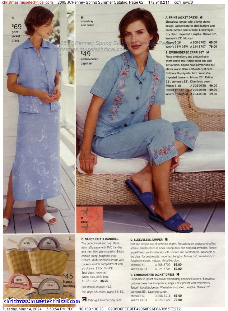 2005 JCPenney Spring Summer Catalog, Page 62