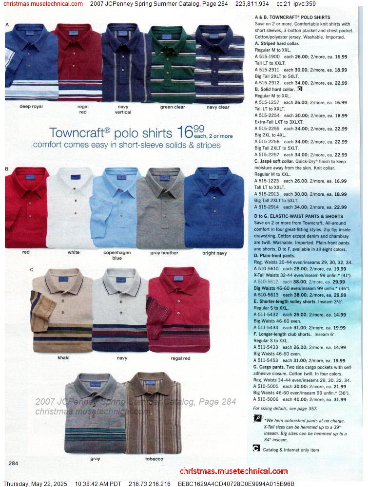 2007 JCPenney Spring Summer Catalog, Page 284