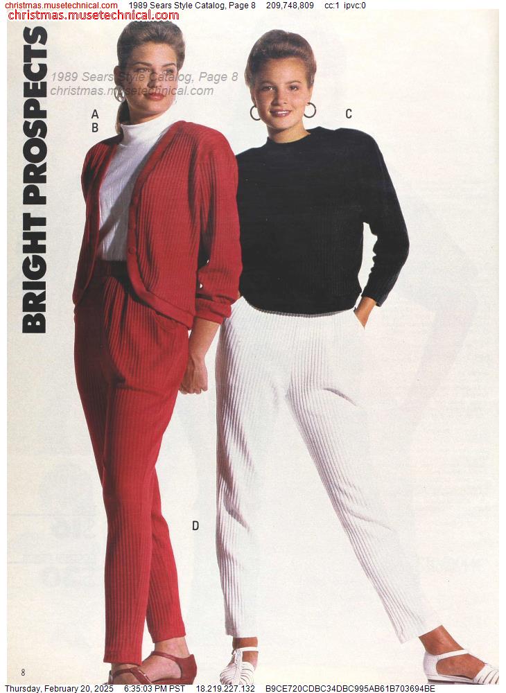 1989 Sears Style Catalog, Page 8