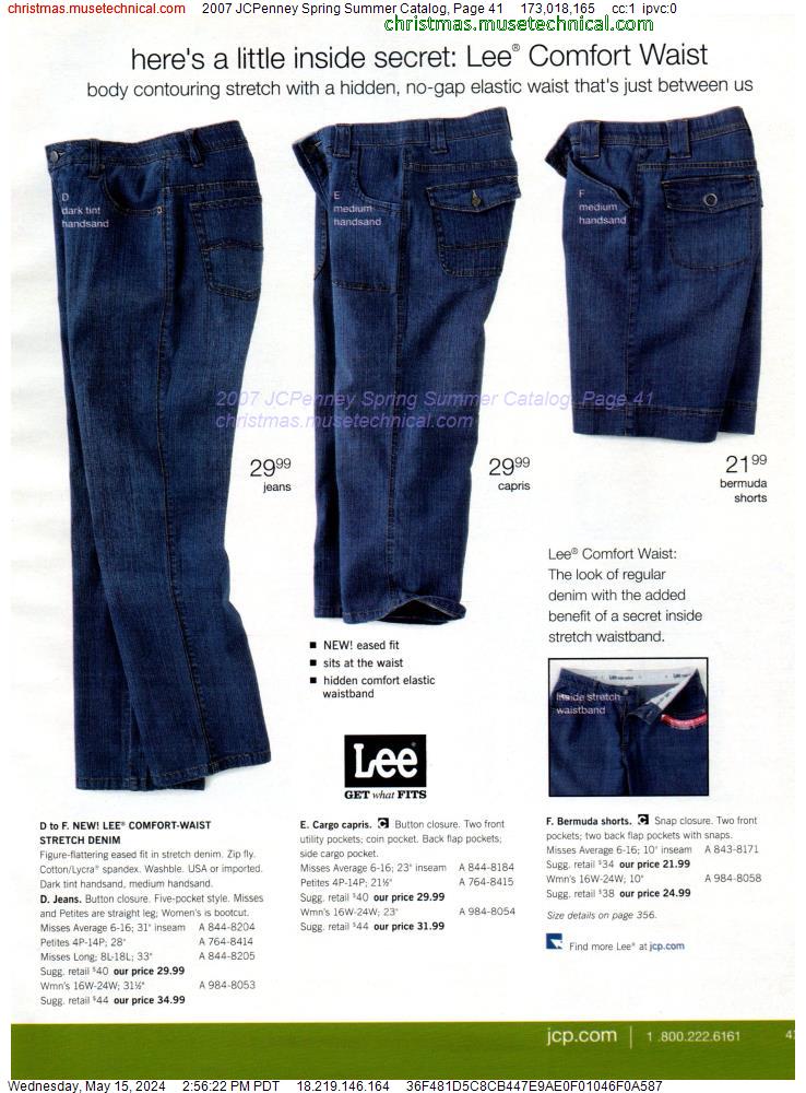2007 JCPenney Spring Summer Catalog, Page 41