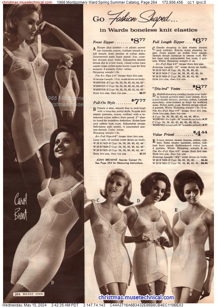 1966 Montgomery Ward Spring Summer Catalog, Page 264
