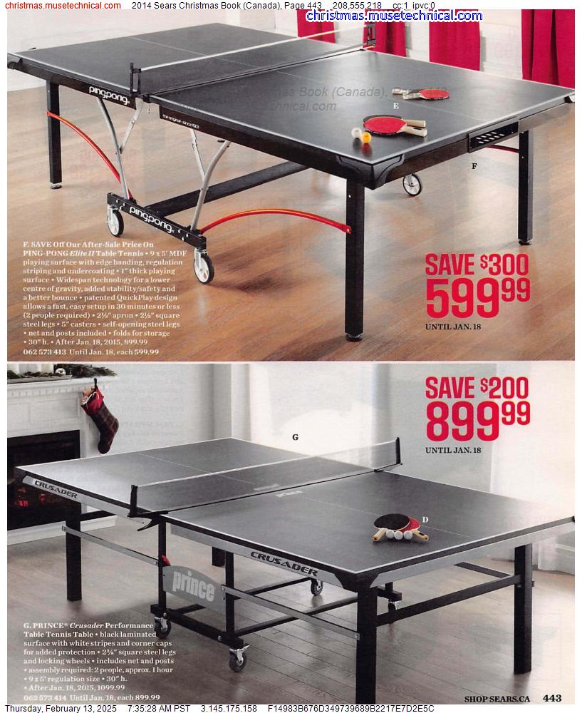 2014 Sears Christmas Book (Canada), Page 443