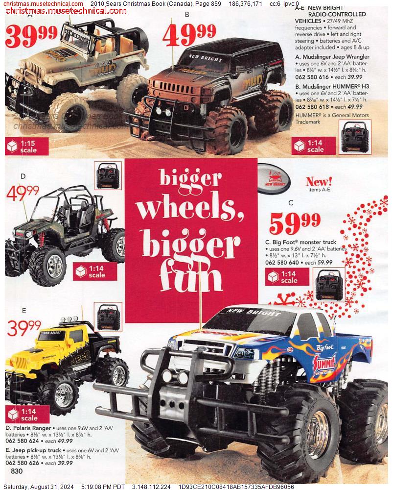 2010 Sears Christmas Book (Canada), Page 859