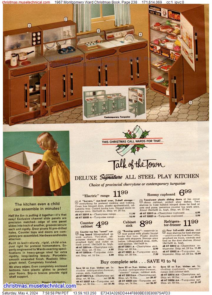 1967 Montgomery Ward Christmas Book, Page 238