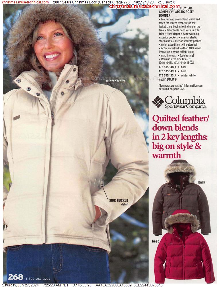2007 Sears Christmas Book (Canada), Page 270