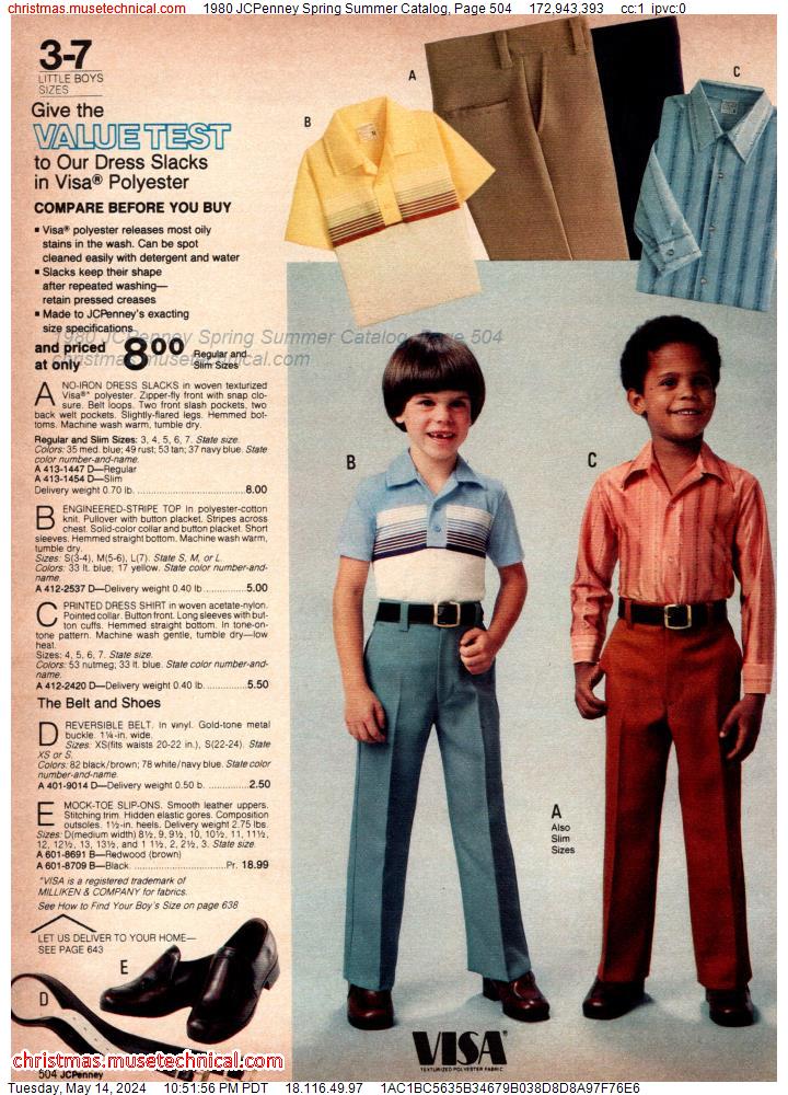 1980 JCPenney Spring Summer Catalog, Page 504