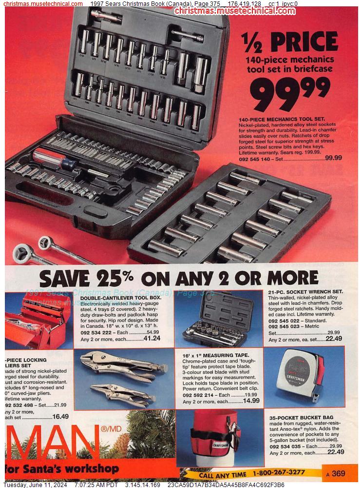 1997 Sears Christmas Book (Canada), Page 375