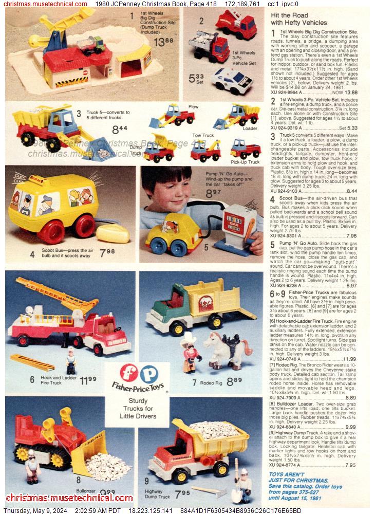 1980 JCPenney Christmas Book, Page 418
