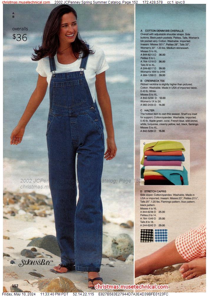 2002 JCPenney Spring Summer Catalog, Page 152