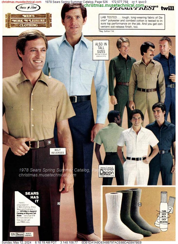 1978 Sears Spring Summer Catalog, Page 526