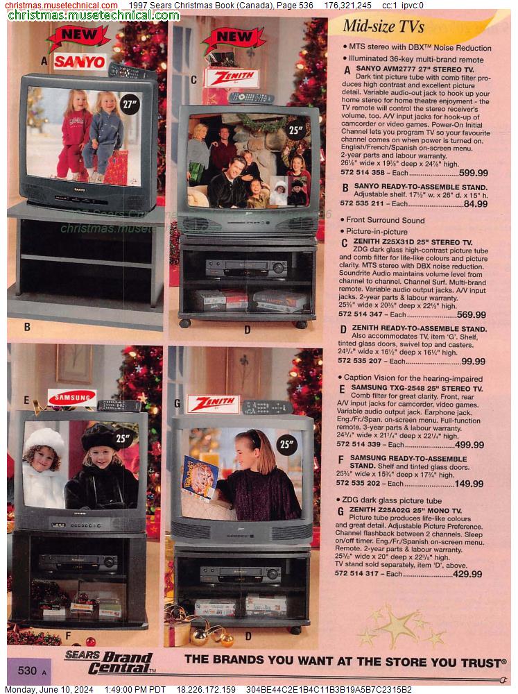 1997 Sears Christmas Book (Canada), Page 536