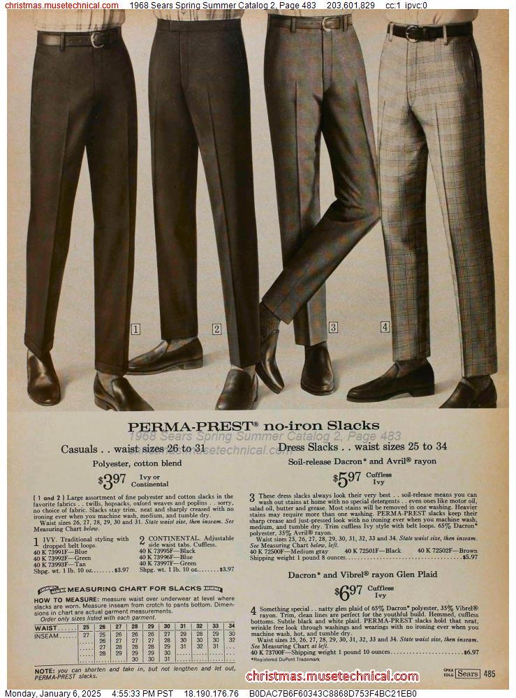 1968 Sears Spring Summer Catalog 2, Page 483