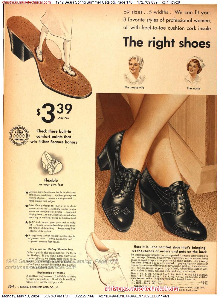 1942 Sears Spring Summer Catalog, Page 170