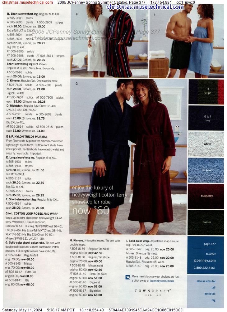 2005 JCPenney Spring Summer Catalog, Page 377