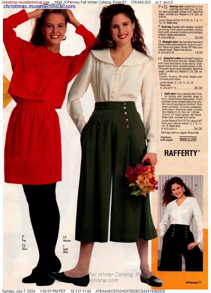 1990 JCPenney Fall Winter Catalog, Page 61
