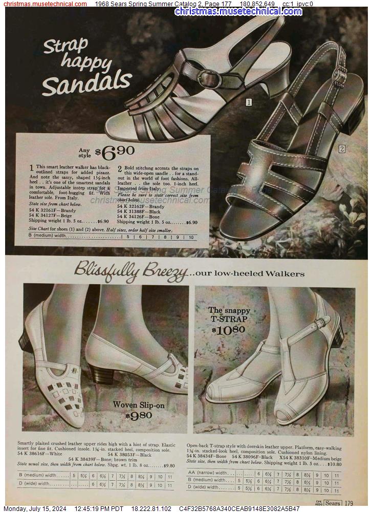 1968 Sears Spring Summer Catalog 2, Page 177